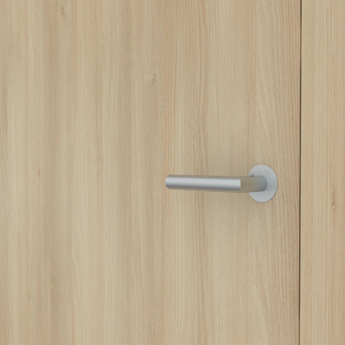 Stumpfeinschlagende Tür mit Zarge CPL Akazie | ohne Schlüssellochbohrung - Meine Tür