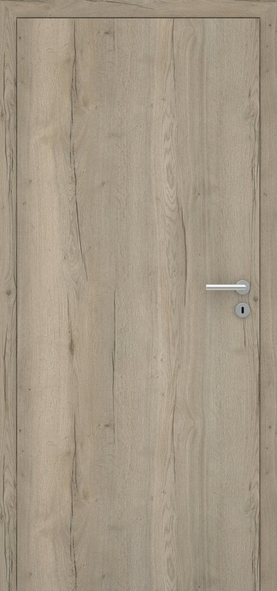 Stumpfeinschlagende Tür mit Zarge CPL Alex Sand - Meine Tür