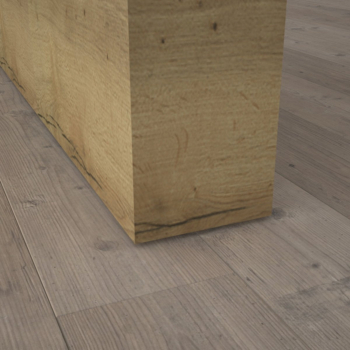 Stumpfeinschlagende Tür mit Zarge CPL Alex Sand Queroptik - Meine Tür