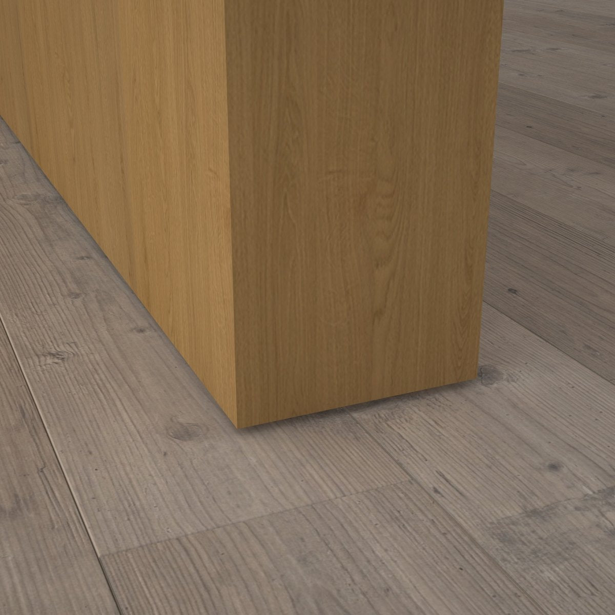 Stumpfeinschlagende Tür mit Zarge CPL Eiche Natur - Meine Tür