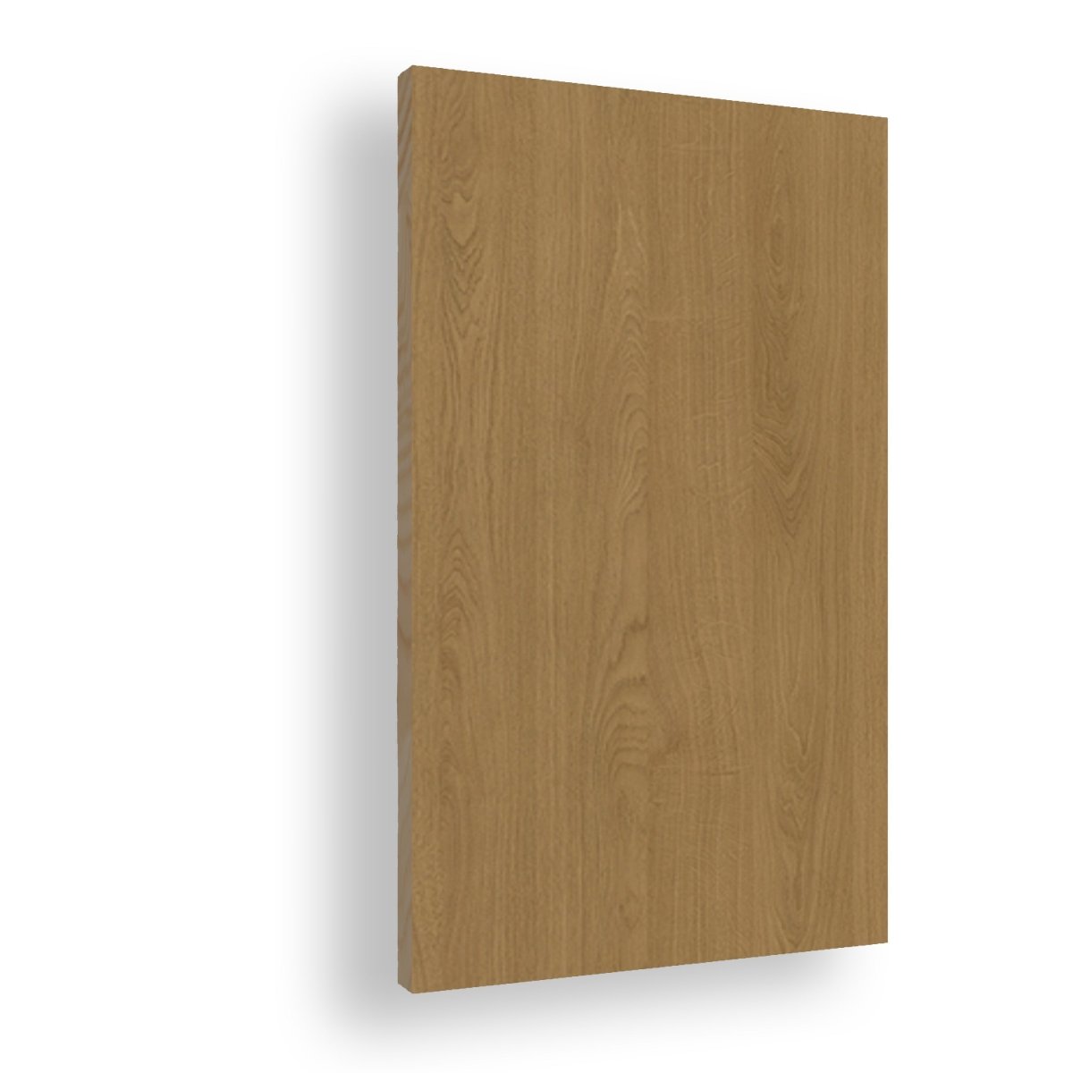 Stumpfeinschlagende Tür mit Zarge CPL Eiche Natur | ohne Schlüssellochbohrung - Meine Tür