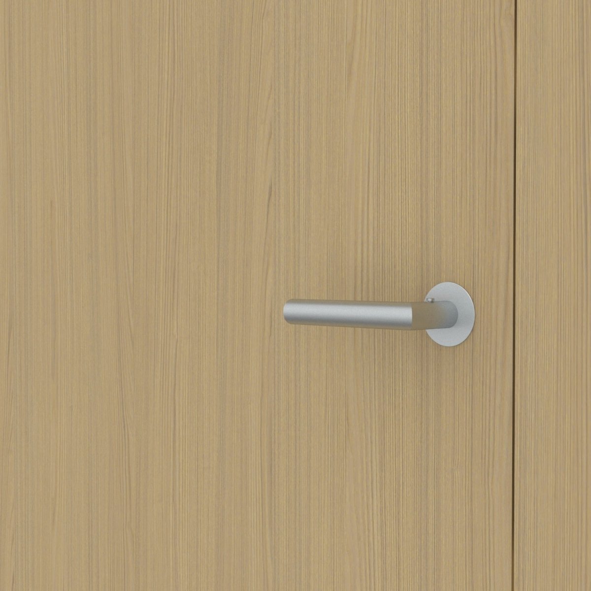 Stumpfeinschlagende Tür mit Zarge CPL Mattline Eiche Naturbeige | ohne Schlüssellochbohrung - Meine Tür