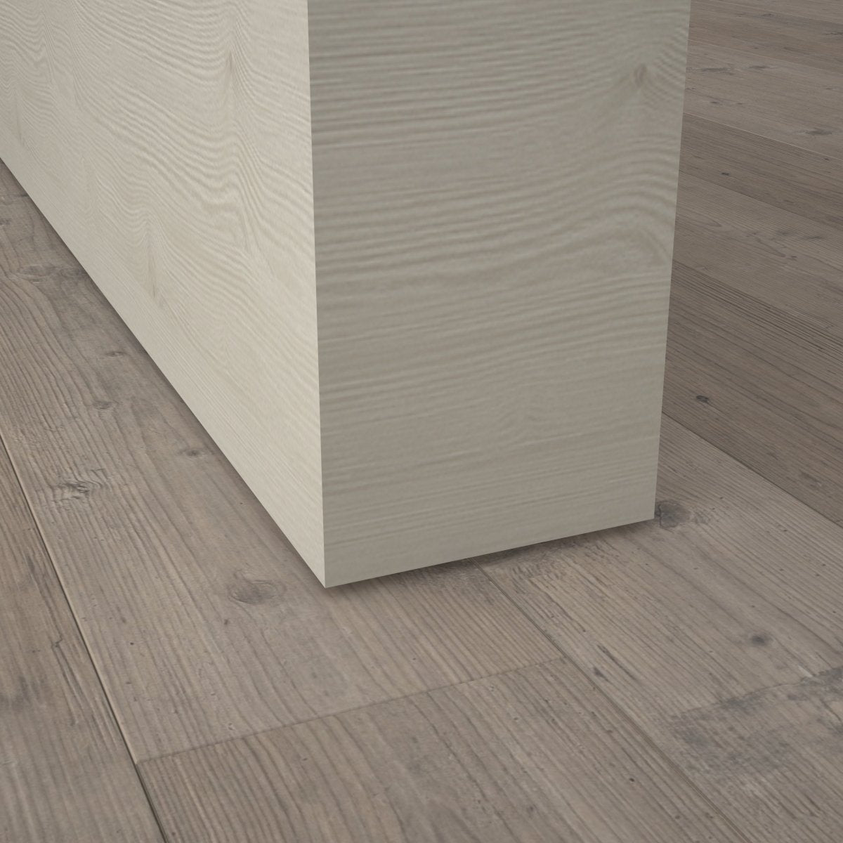 Stumpfeinschlagende Tür mit Zarge CPL Merrx Ivory Queroptik - Meine Tür