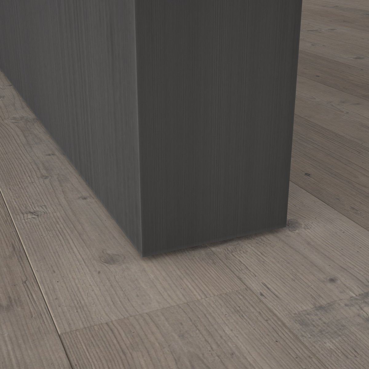 Stumpfeinschlagende Tür mit Zarge CPL Mineralgrau - Meine Tür