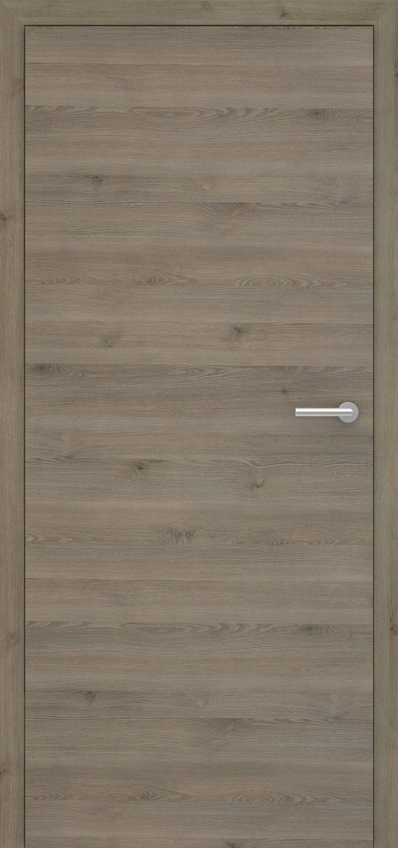 Stumpfeinschlagende Tür mit Zarge CPL Pinie Kivik Queroptik | ohne Schlüssellochbohrung - Meine Tür