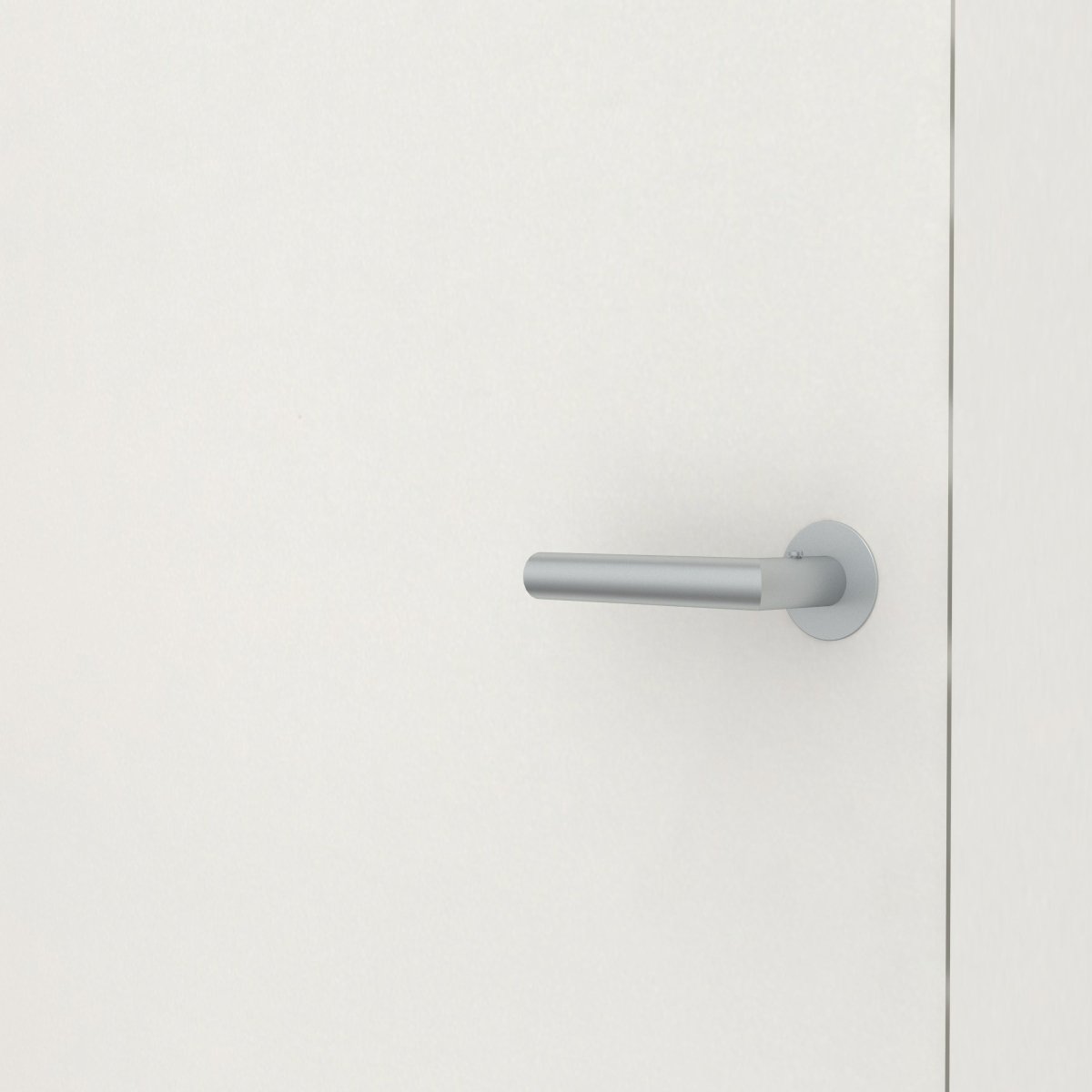 Stumpfeinschlagende Tür mit Zarge CPL Uni weiß RAL 9016 | ohne Schlüssellochbohrung - Meine Tür