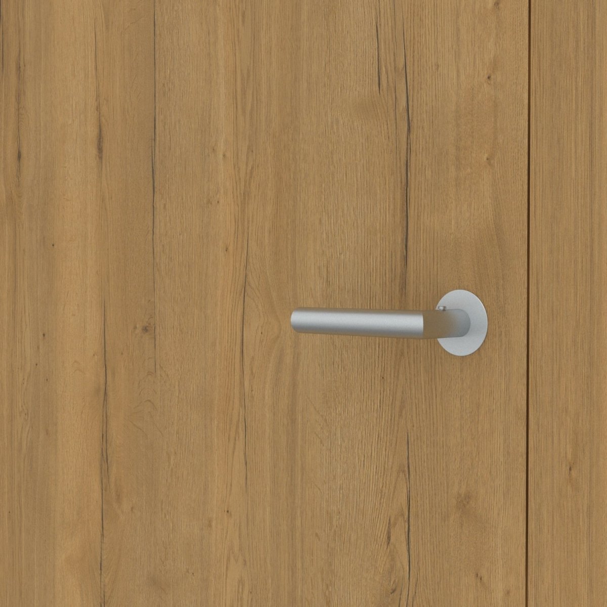 Stumpfeinschlagende Tür mit Zarge CPL Vicco Eiche Honig | ohne Schlüssellochbohrung - Meine Tür