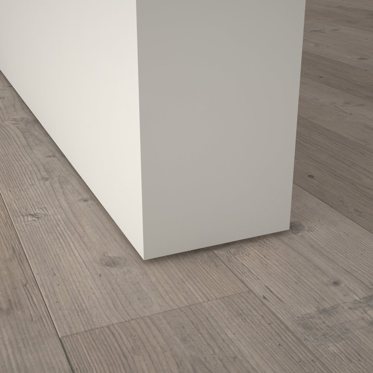 Stumpfeinschlagende Tür mit Zarge CPL Weißlack RAL 9010 - Meine Tür