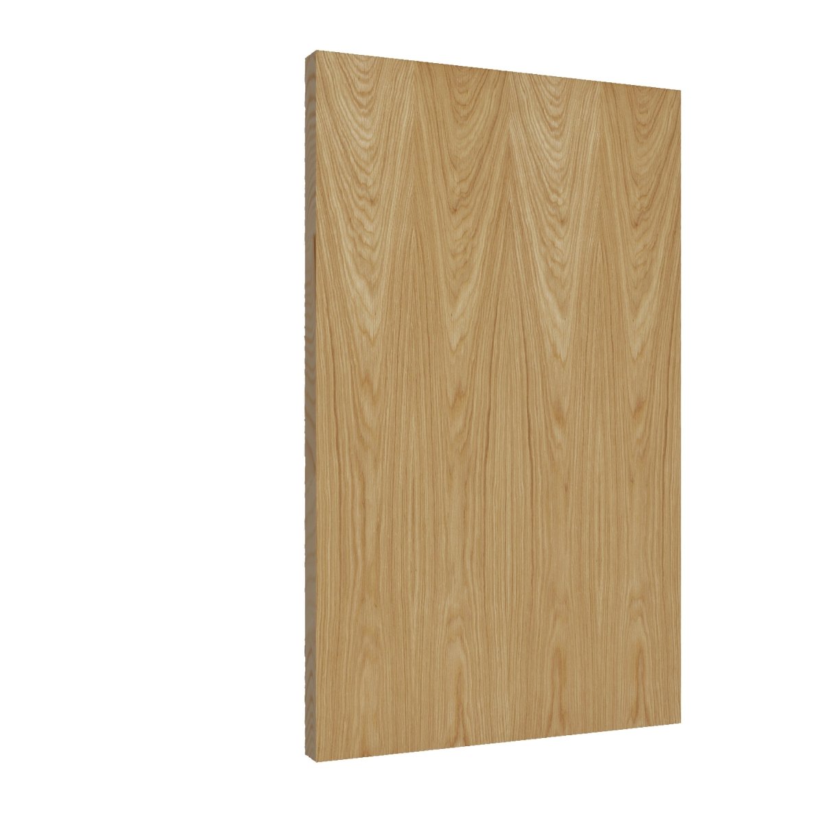 Stumpfeinschlagende Tür mit Zarge Echtholz Eiche Natur lackiert - Meine Tür