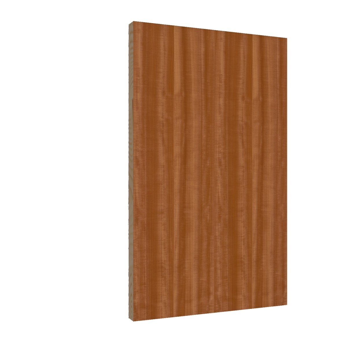 Stumpfeinschlagende Tür mit Zarge Echtholz Macore lackiert - Meine Tür