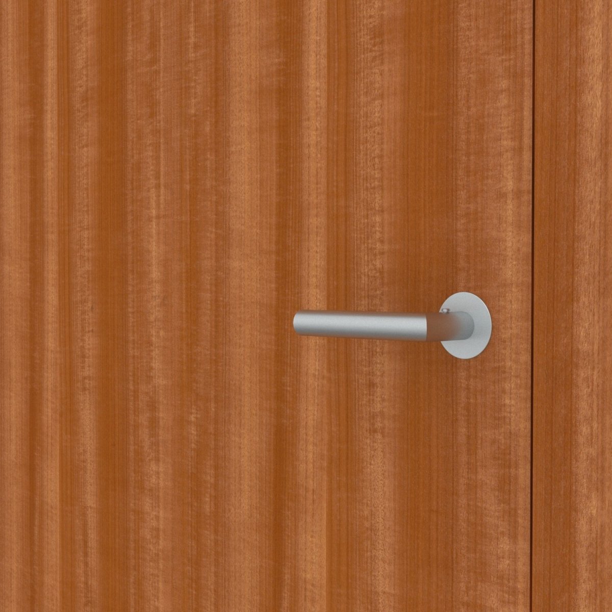 Stumpfeinschlagende Tür mit Zarge Echtholz Macore lackiert | ohne Schlüssellochbohrung - Meine Tür