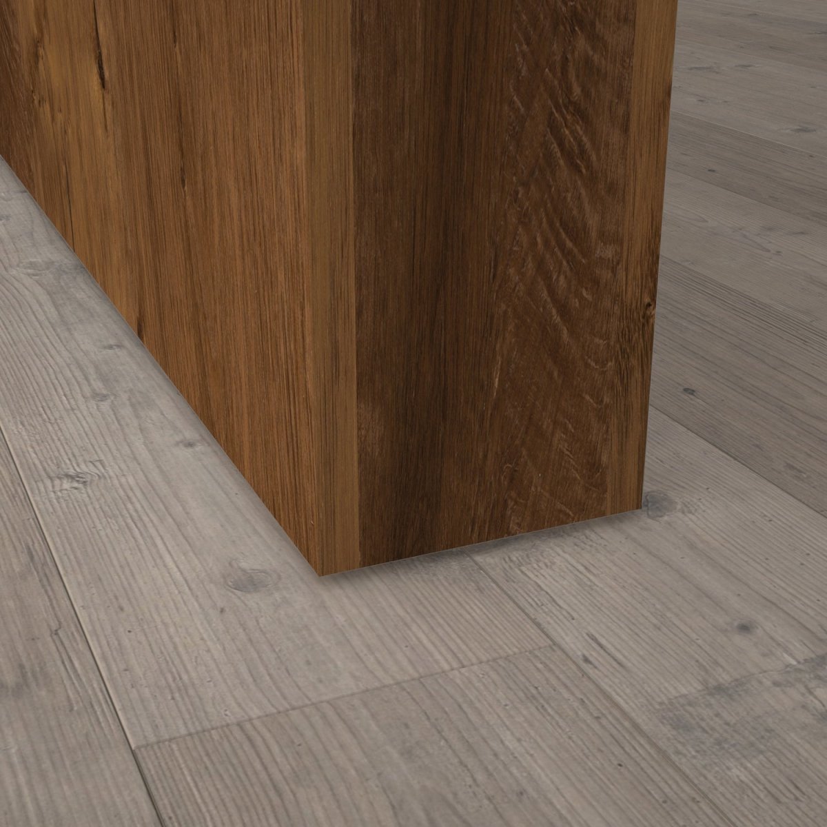 Stumpfeinschlagende Tür mit Zarge Echtholz Risseiche Bronc - Meine Tür