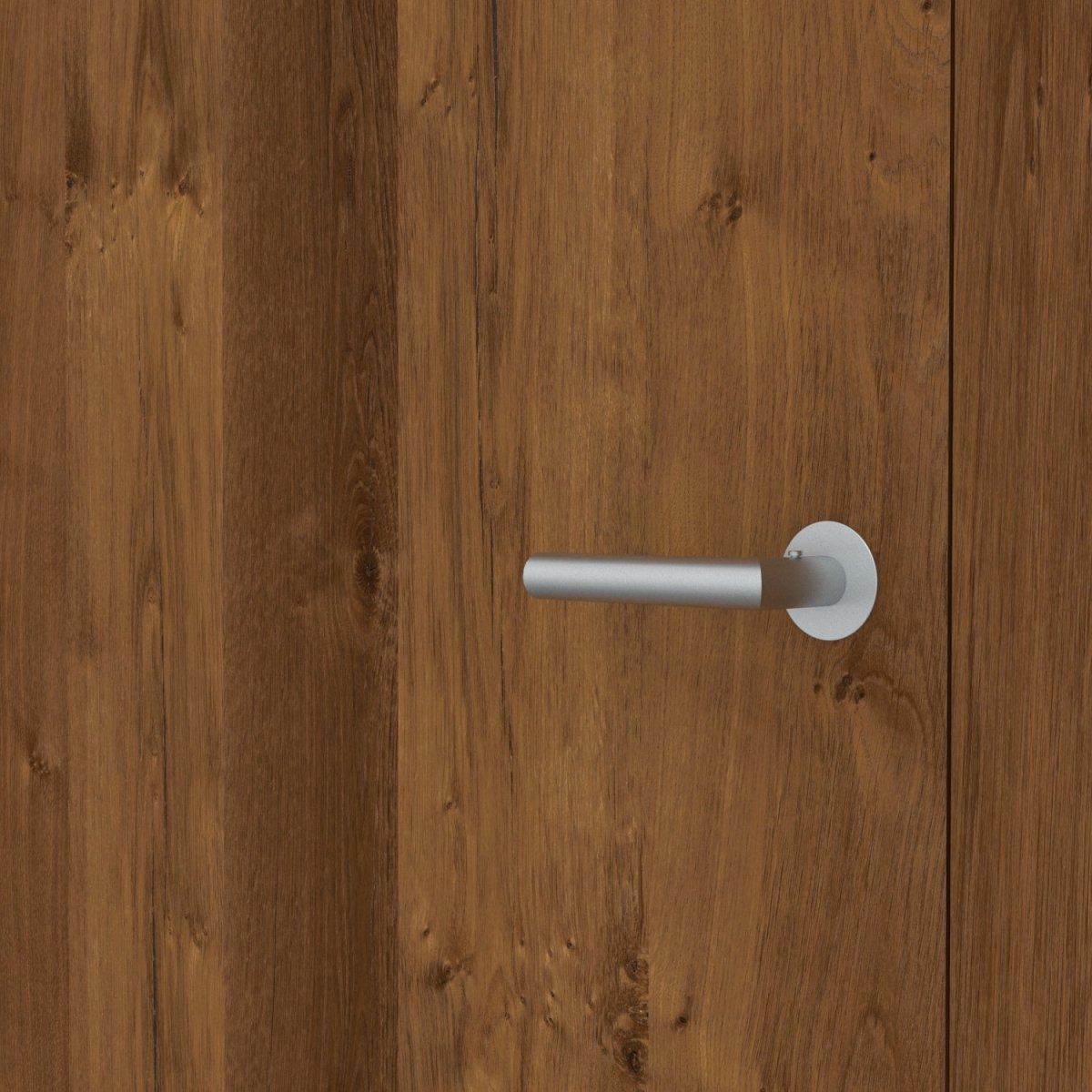 Stumpfeinschlagende Tür mit Zarge Echtholz Risseiche Bronc | ohne Schlüssellochbohrung - Meine Tür