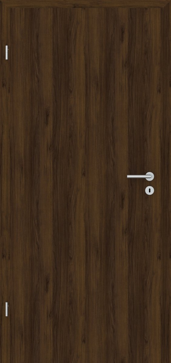 Tür mit Zarge CPL Mattline Nussbraun - Meine Tür