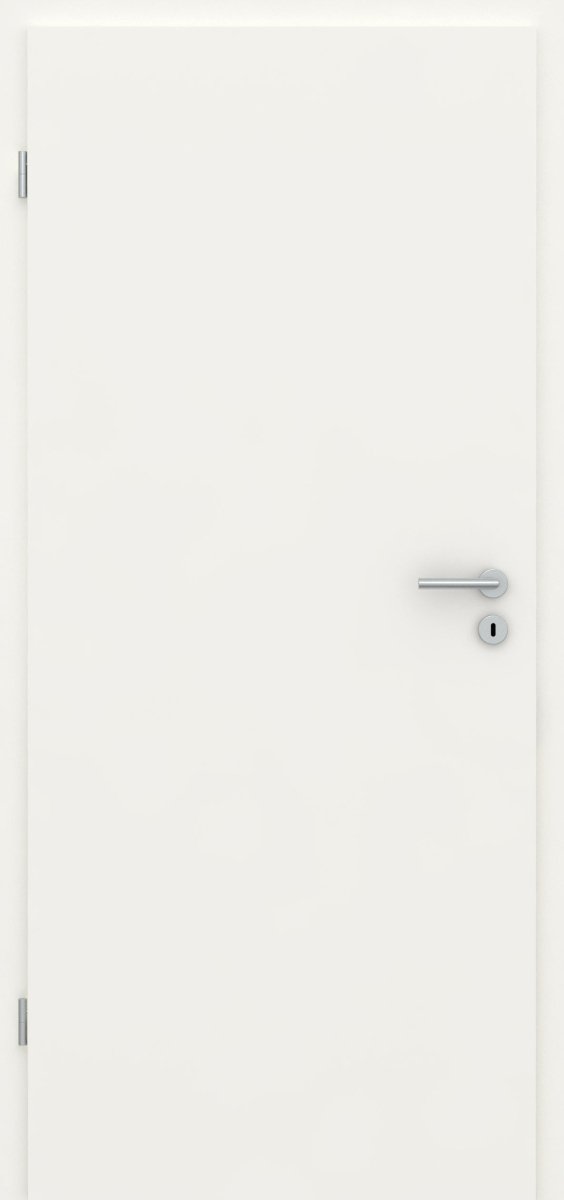 Tür mit Zarge CPL Nanoline Mattweiß RAL 9016 - Meine Tür