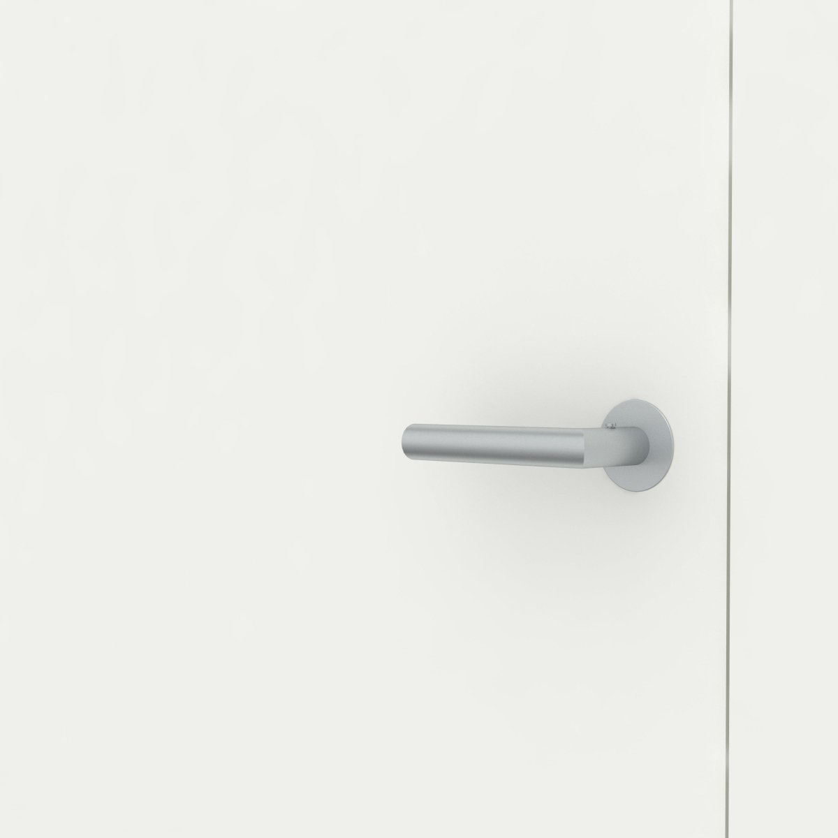 Tür mit Zarge CPL Weißlack RAL 9010 Stumpfeinschlagend | ohne Schlüssellochbohrung - Meine Tür