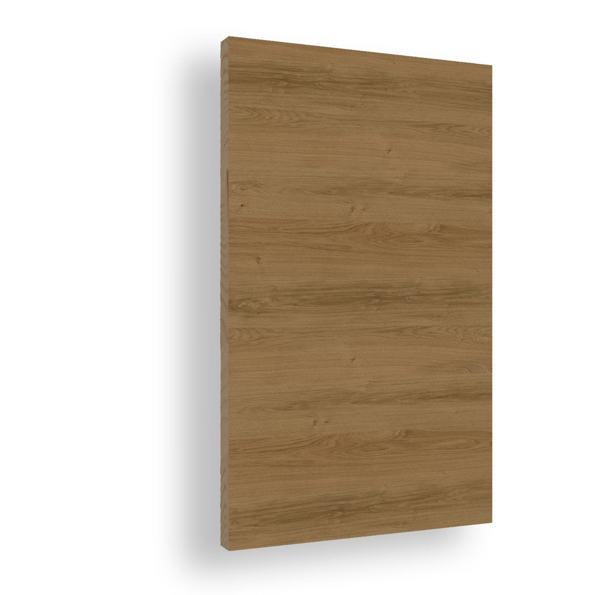 Tür mit Zarge Echtholz Asteiche matt lackiert Queroptik - Meine Tür