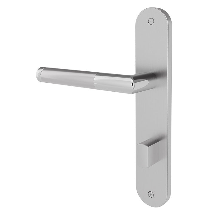 Türgriff Nimbus MEN Edelstahl - Chrom Langschild rund - Meine Tür