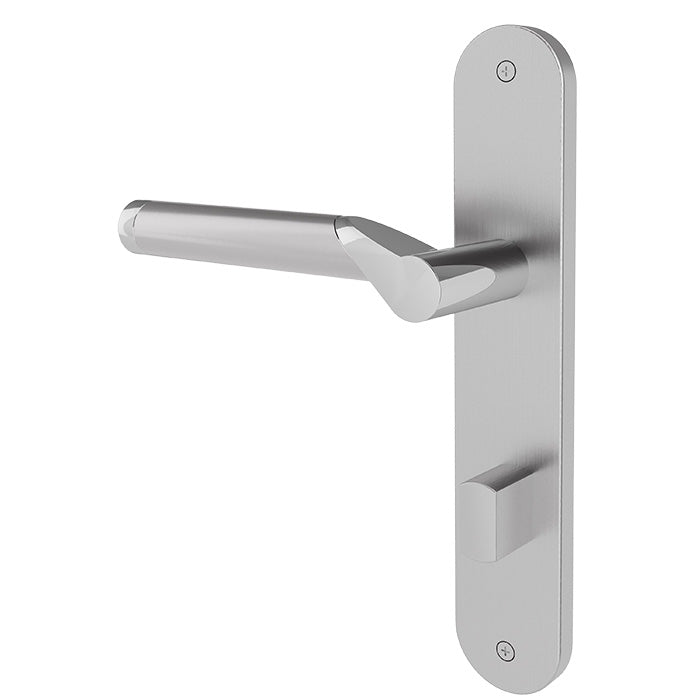 Türgriff Nimbus SEV Edelstahl - Chrom Langschild rund - Meine Tür