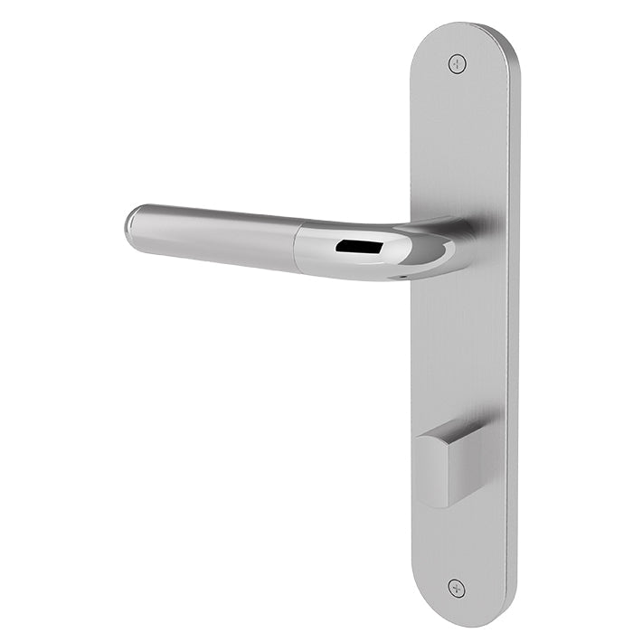 Türgriff Nimbus VIV Edelstahl - Chrom Langschild rund - Meine Tür