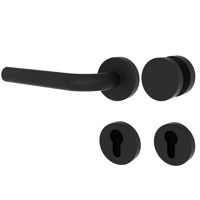 Türgriff Verona JUI Mattschwarz - Meine Tür