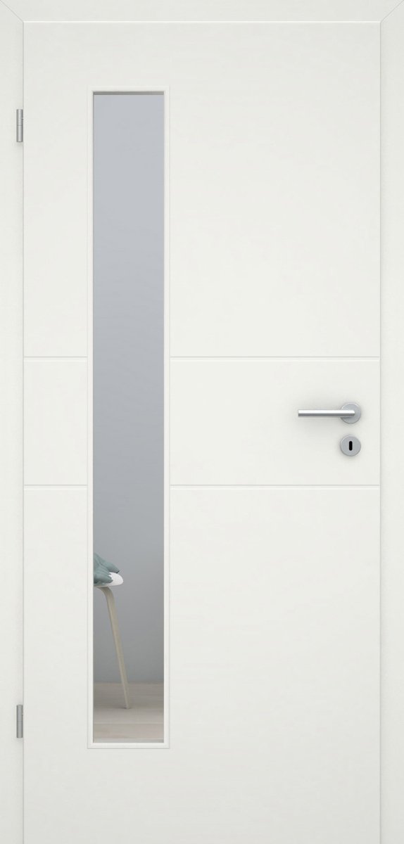 Adlad V03 Weißlack RAL 9010 LA 08B Design-Innentür - Meine Tür