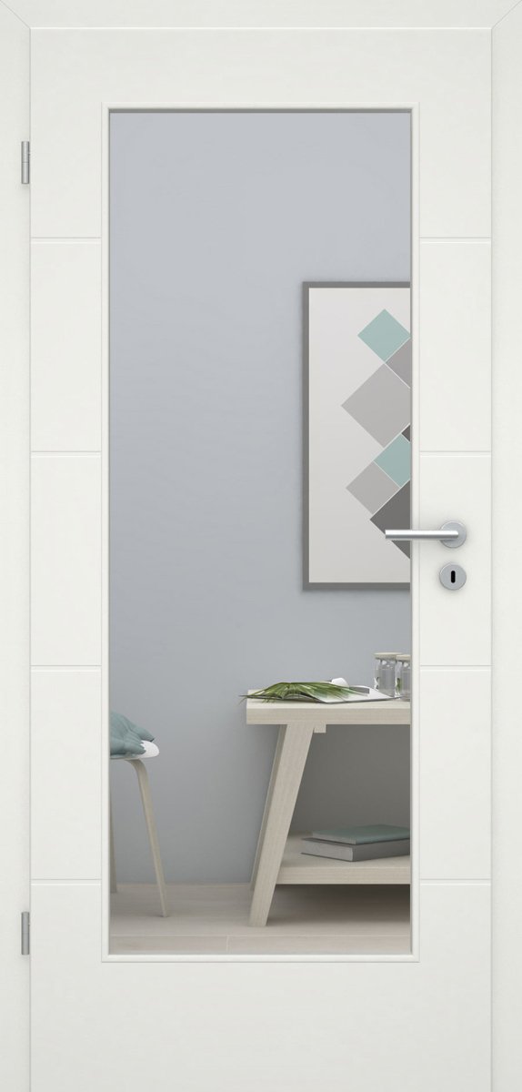 Adlad V05 Weißlack RAL 9010 LA 01 Design-Innentür - Meine Tür