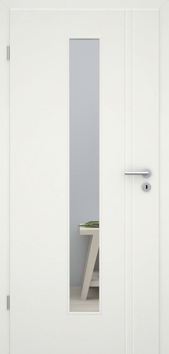 Adlad V07 Weißlack RAL 9010 LA 08M Design-Innentür - Meine Tür