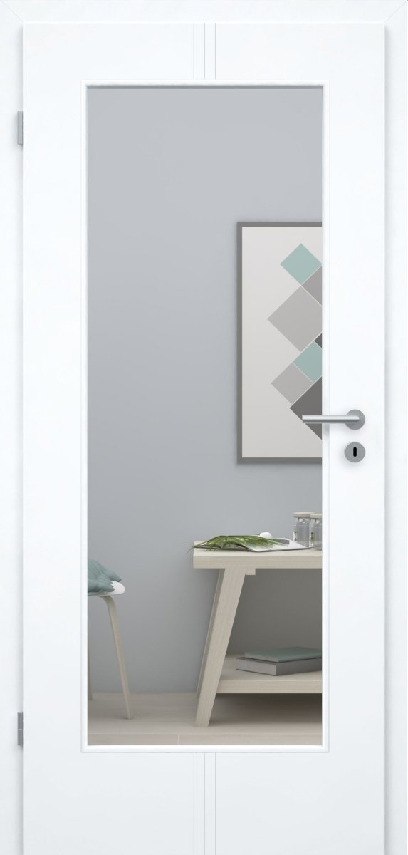Boho G7 Weißlack RAL 9003 LA 01 Design-Innentür - Meine Tür