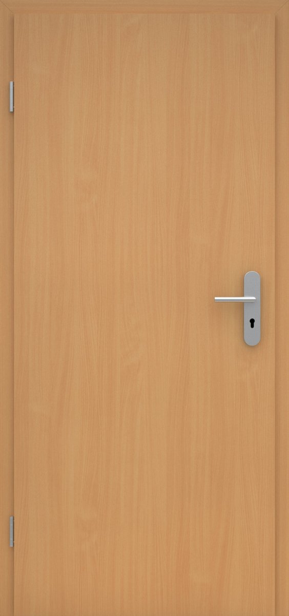 Brandschutz-Tür mit Zarge CPL Buche - Meine Tür