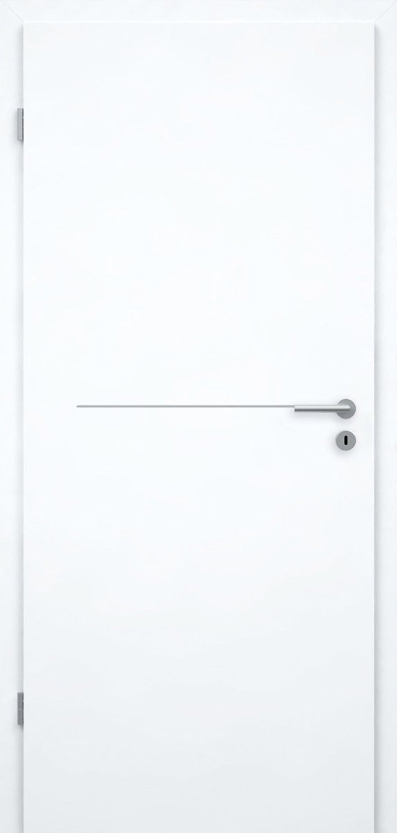 CPL Weißlack RAL 9003 Innentür mit Lisene L7 - Meine Tür