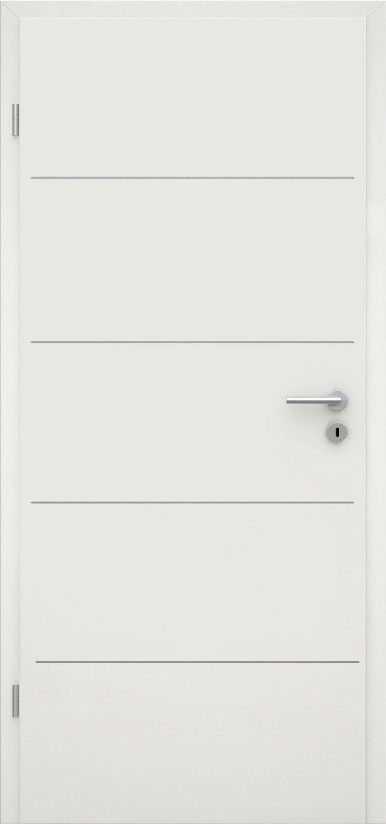 CPL Weißlack RAL 9010 Innentür mit Lisene L1 - Meine Tür