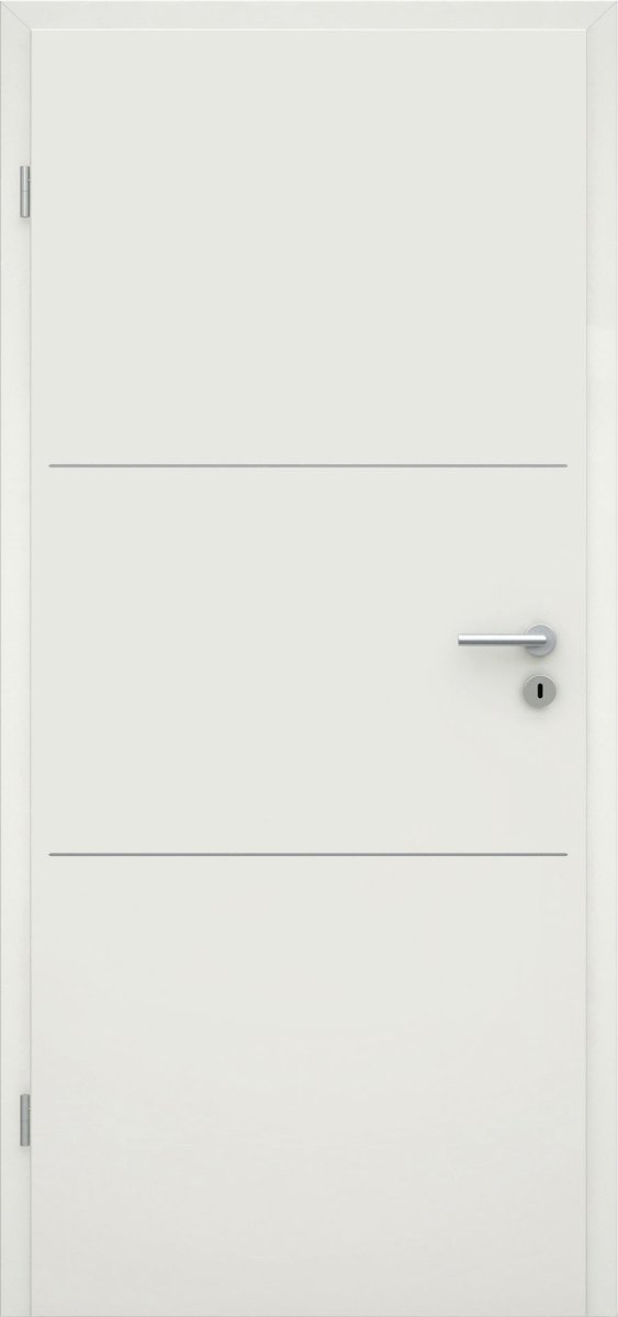 CPL Weißlack RAL 9010 Innentür mit Lisene L3 - Meine Tür