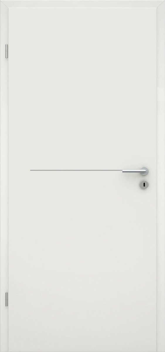 CPL Weißlack RAL 9010 Innentür mit Lisene L7 - Meine Tür
