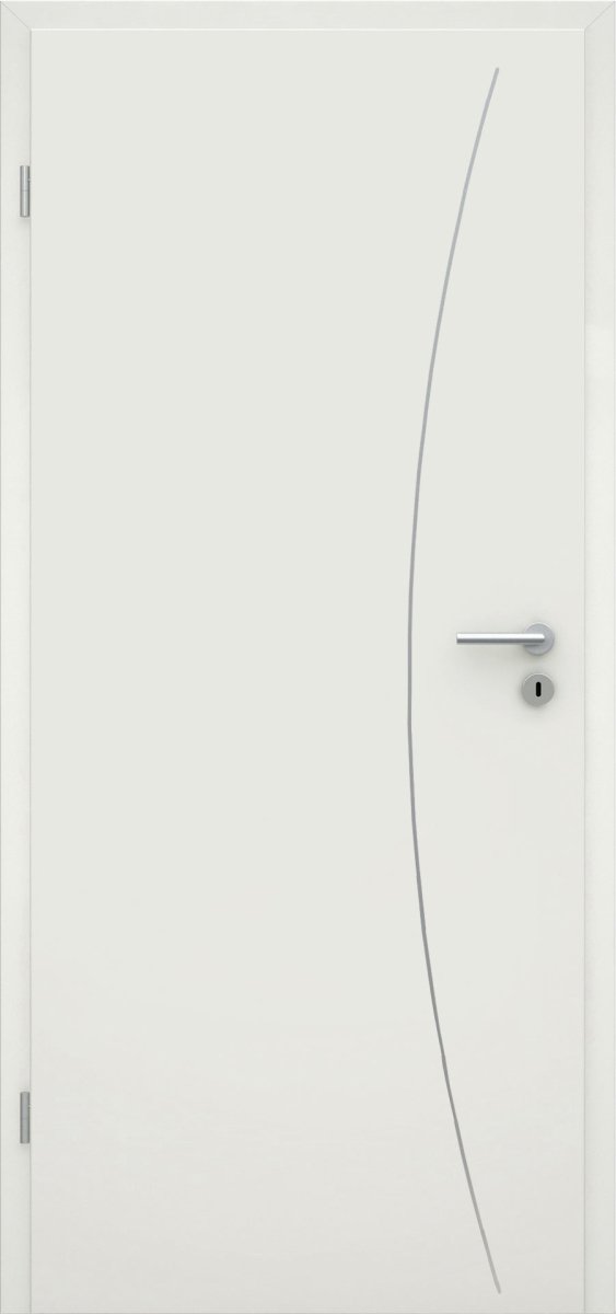 CPL Weißlack RAL 9010 Innentür mit Lisene L9 - Meine Tür