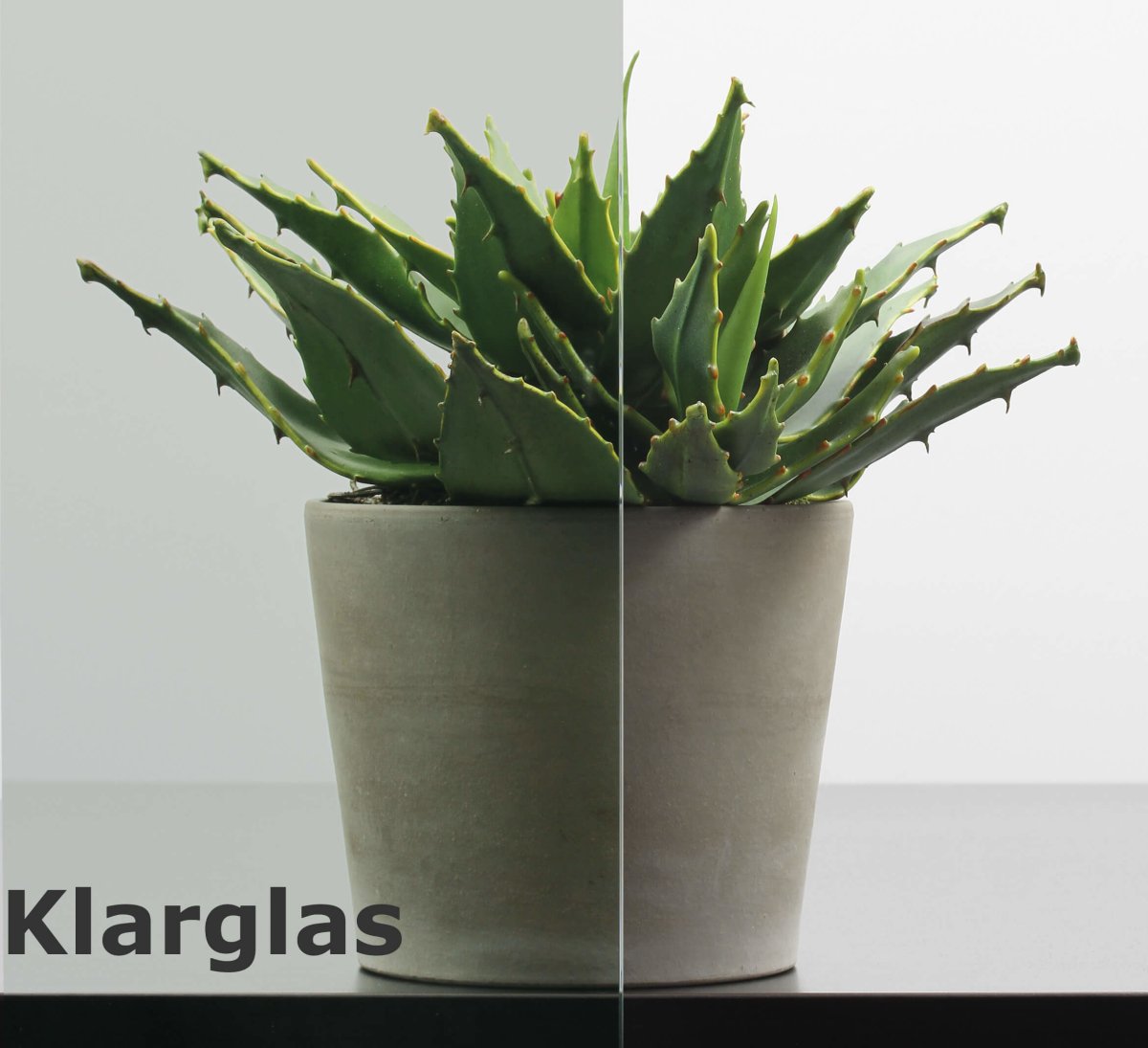 Innentür CPL Weißlack RAL 9010 Holzglastür Klarglas - Meine Tür