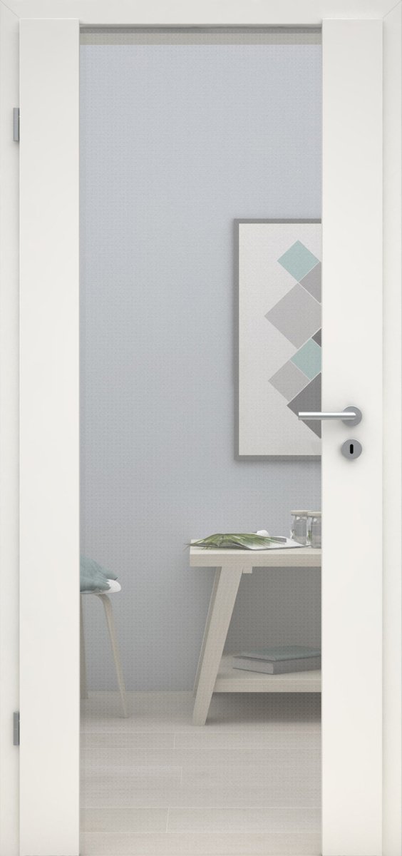 Innentür CPL Weißlack RAL 9010 Holzglastür Mastercarre - Meine Tür