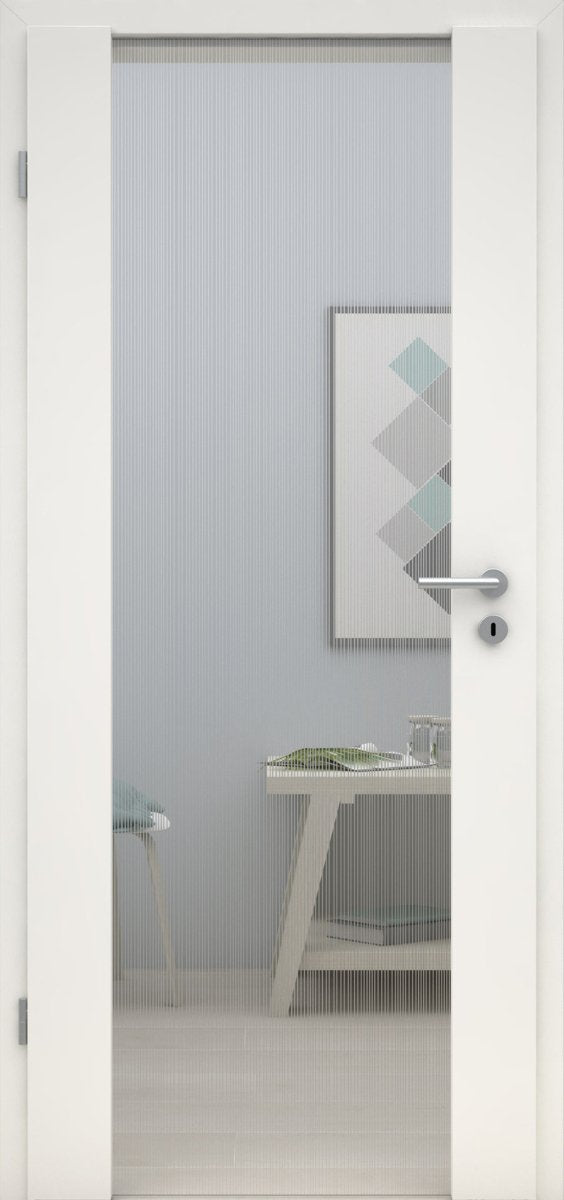 Innentür CPL Weißlack RAL 9010 Holzglastür Motiv H93 - Meine Tür