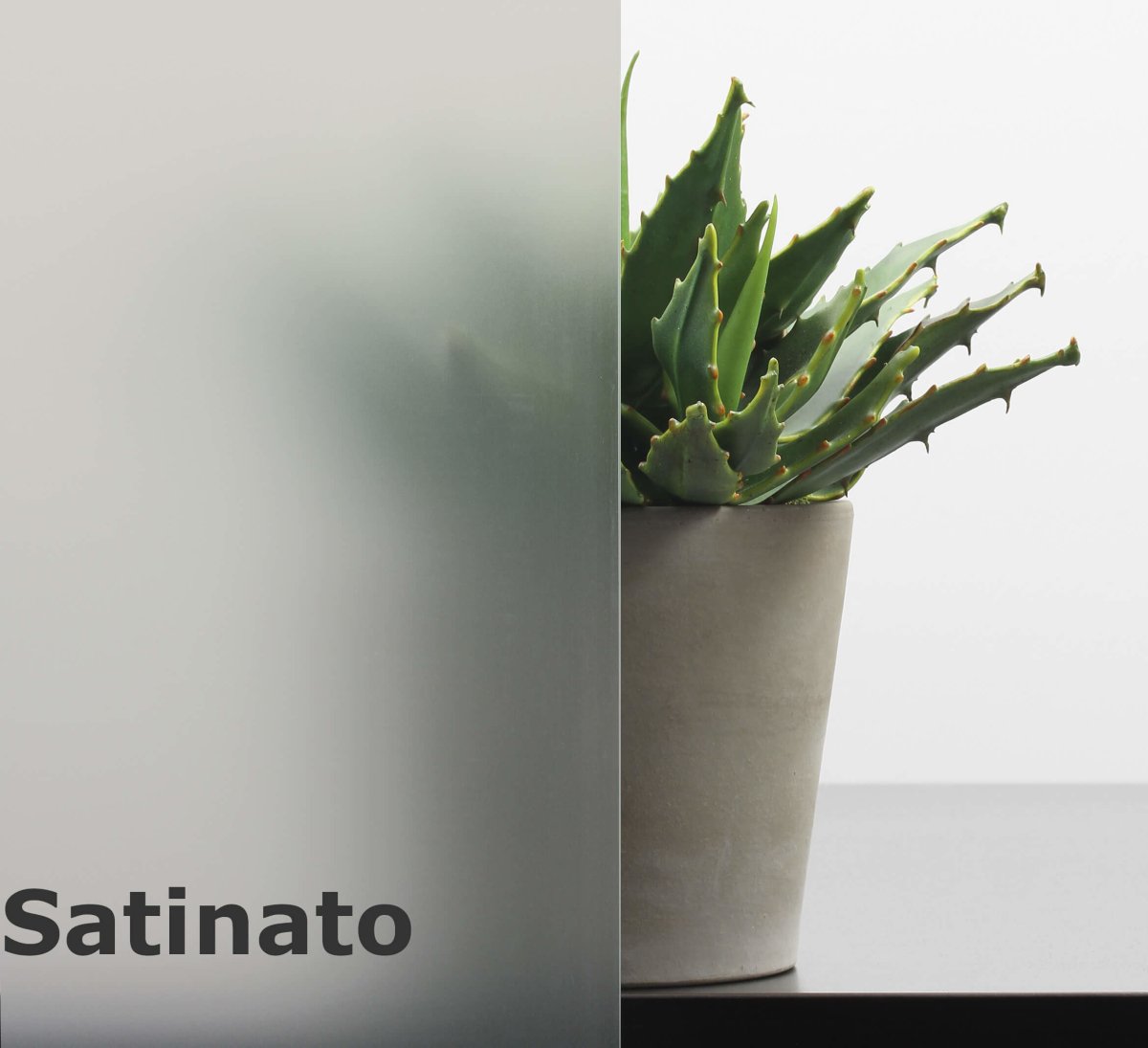 Innentür CPL Weißlack RAL 9010 Holzglastür Satinato - Meine Tür