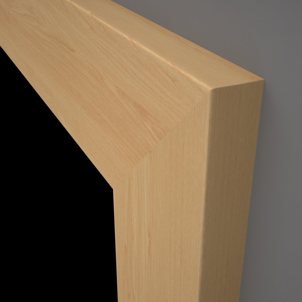 Innentür-Set CPL Ahorn Tür mit Zarge und Beschlag - Meine Tür