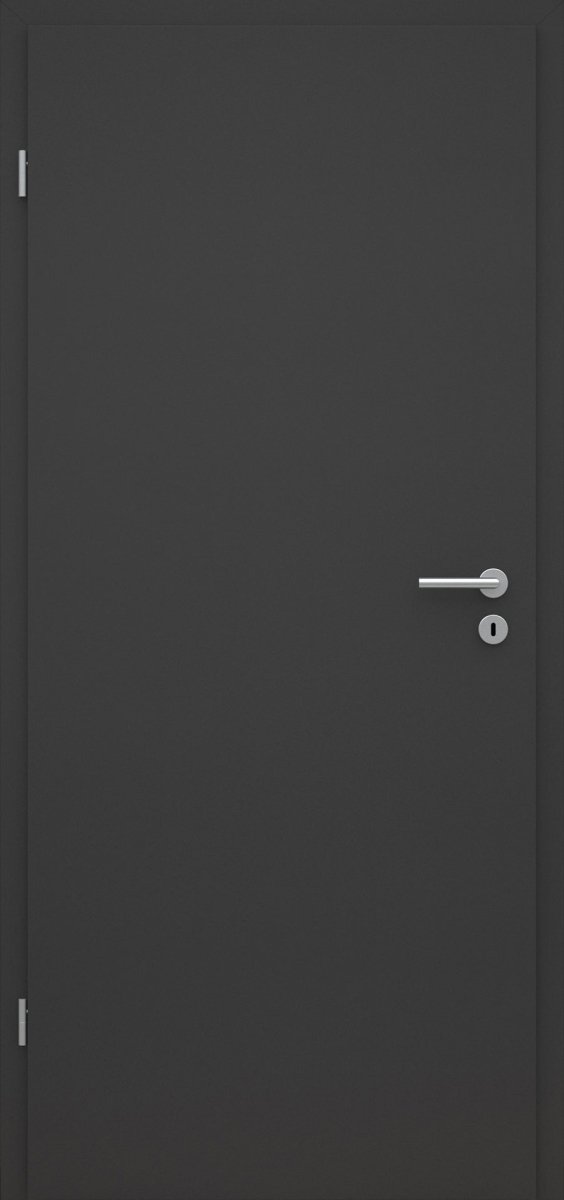 Innentür-Set CPL Anthrazitgrau RAL 7016 Tür mit Zarge und Beschlag - Meine Tür