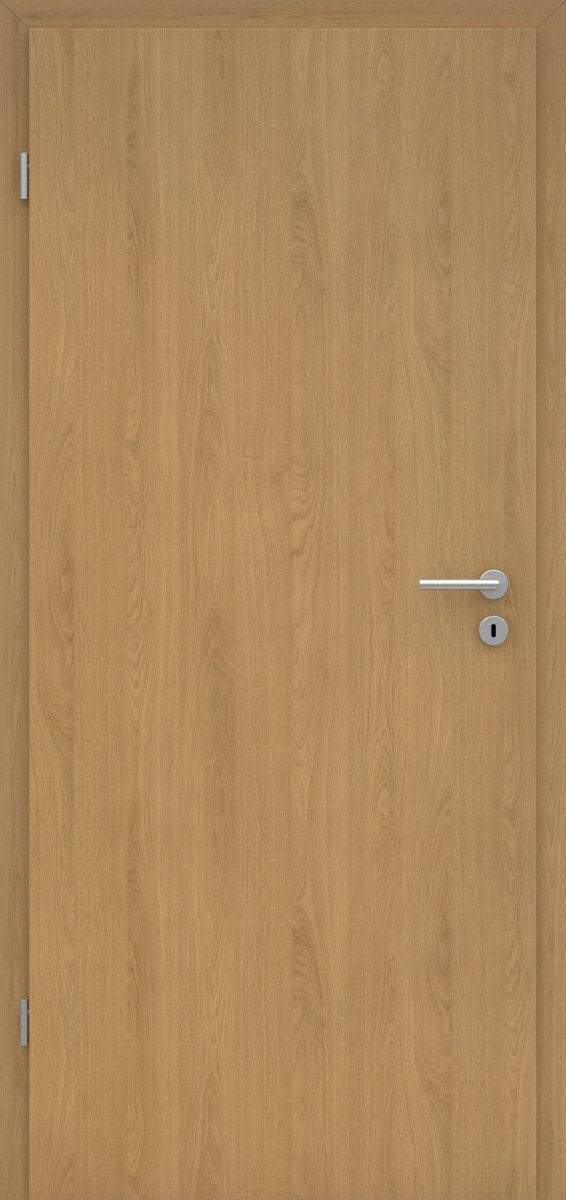 Innentür-Set CPL Eiche Natur Tür mit Zarge und Beschlag - Meine Tür