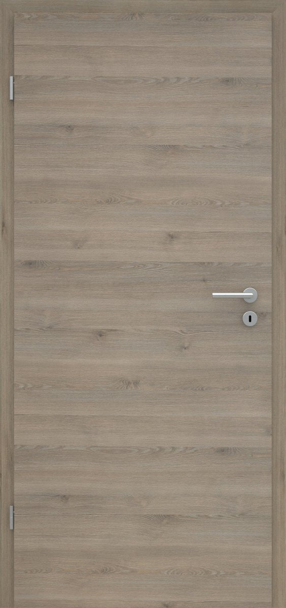 Innentür-Set CPL Pinie Kivik Queroptik Tür mit Zarge und Beschlag - Meine Tür