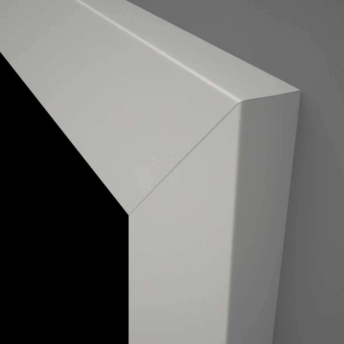 Innentür-Set CPL Uni grau RAL 7047 Tür mit Zarge und Beschlag - Meine Tür