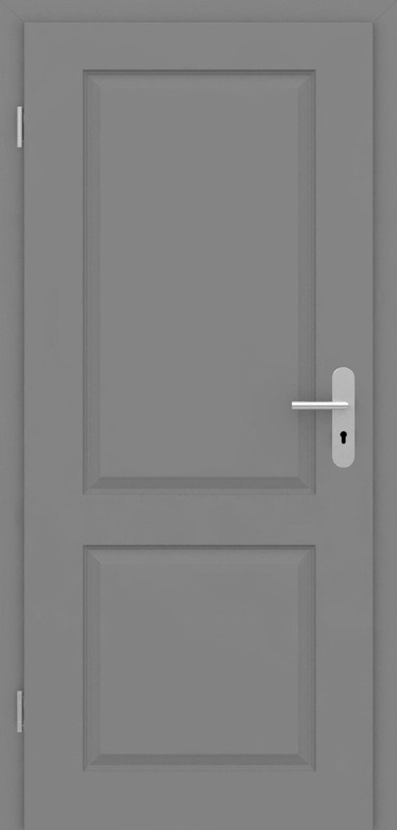 Kallax 2F Stiltür Grau 7037 Wohungseingangstür - Meine Tür