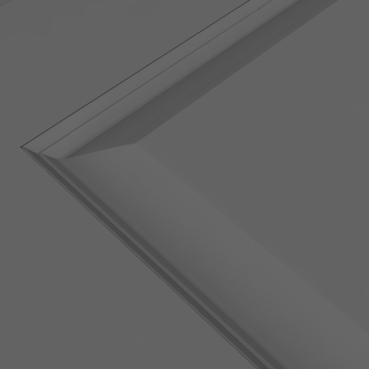 Kallax 4F AD 3LA Stiltür Grau 7037 - Meine Tür