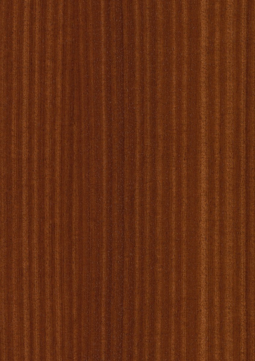 Mustertafel Echtholz Mahagoni lackiert - Meine Tür