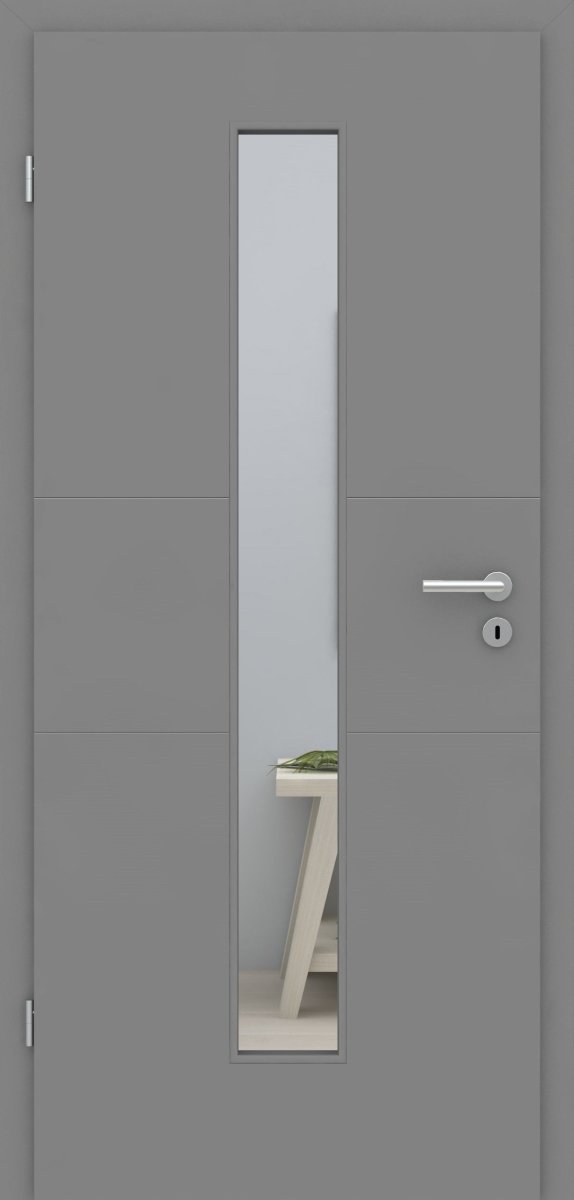 Novel FL 3 Grau RAL 7037 LA 08M Innentür - Meine Tür