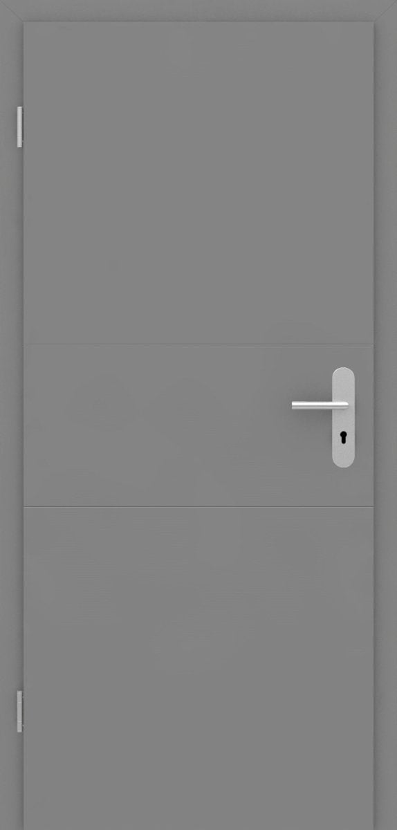 Novel FL 3 Grau RAL 7037 Wohungseingangstür - Meine Tür