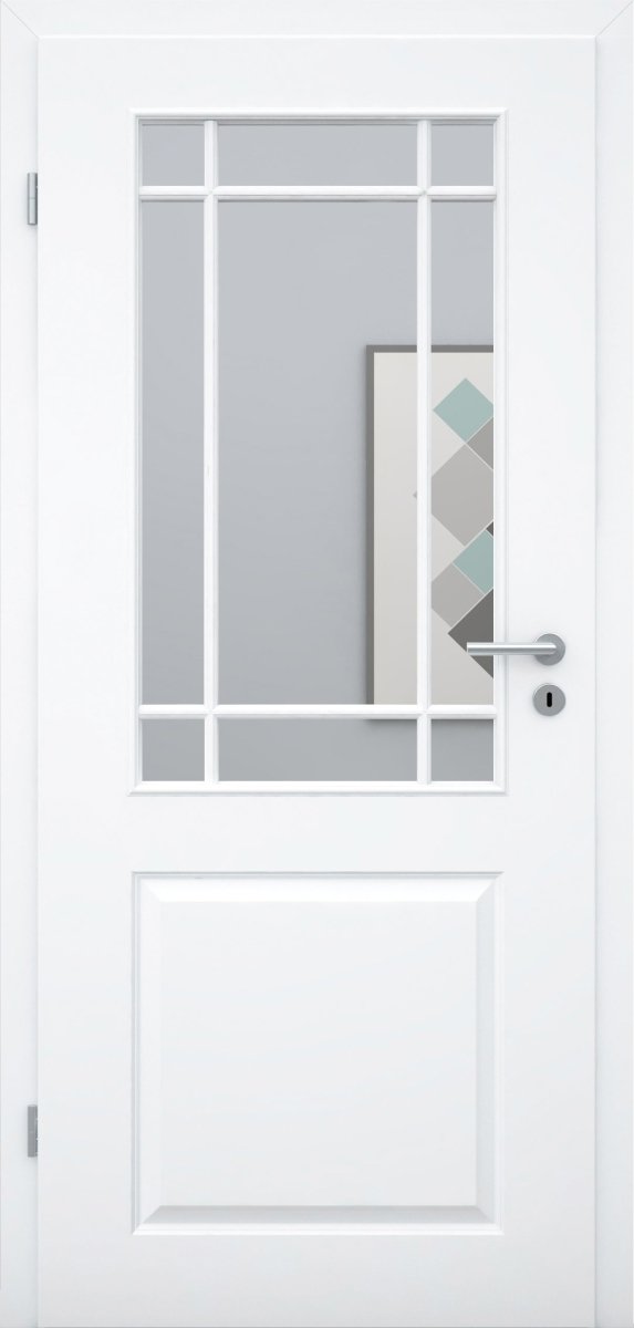 Oslo 2G LA SP9 Weißlack RAL 9003 Stiltür - Meine Tür